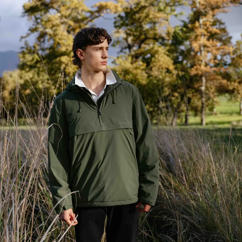 LeMieux Men's Waterproof Anorak - Olive-3