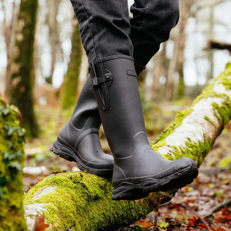 LeMieux Ultra Stride Mens Rubber Boots - Black-1