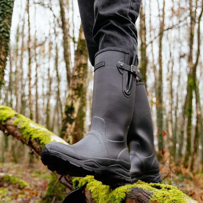 LeMieux Ultra Stride Mens Rubber Boots - Black-8