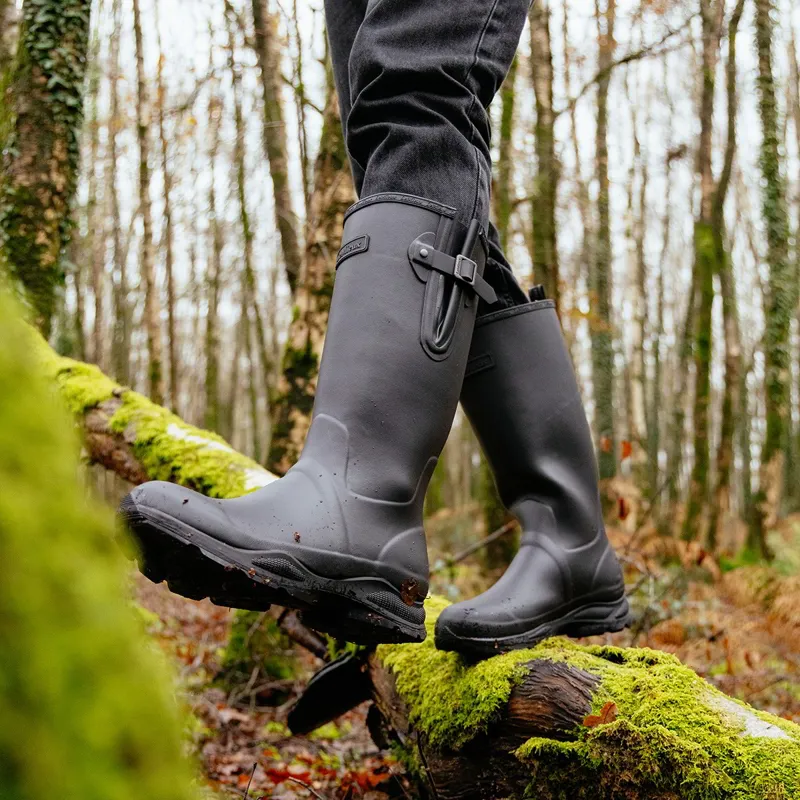 LeMieux Ultra Stride Mens Rubber Boots - Black-9