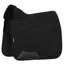 LeMieux Merino+ Half Lined Suede Dressage Saddle Pad - Black/Black