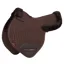 LeMieux Merino+ Half Lined Close Contact Saddle Pad - Brown/Brown