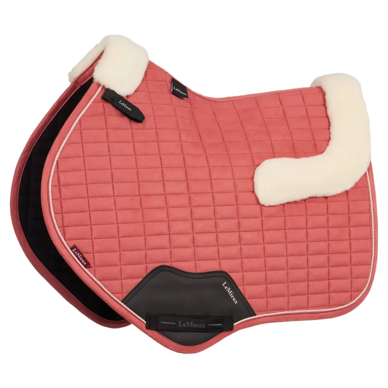 LeMieux Merino+ Suede Close Contact Saddle Pad - Spiced Earth Pre-Order