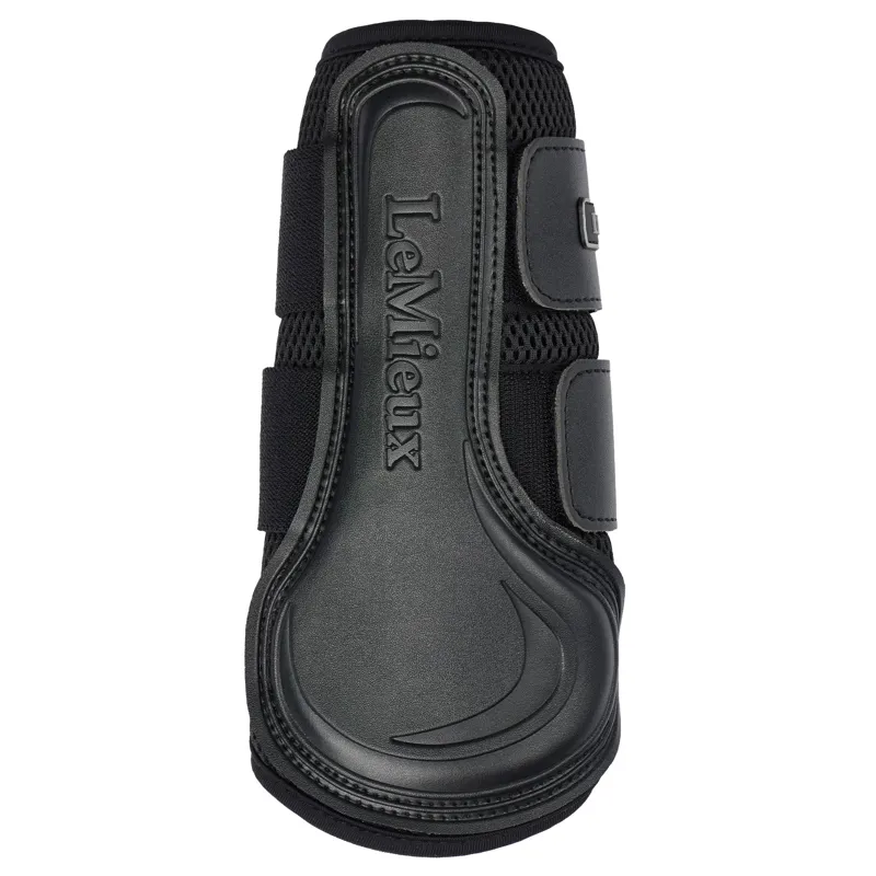 LeMieux Mesh Brushing Boots - Black-1
