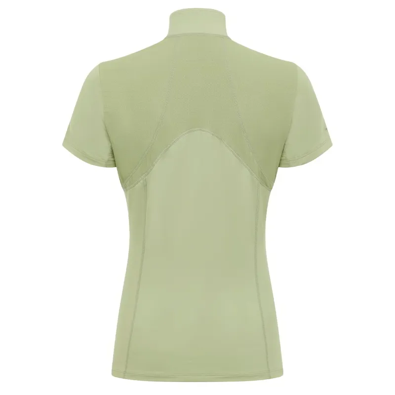 LeMieux Mia Mesh Ladies Short Sleeve Base Layer - Fern-1
