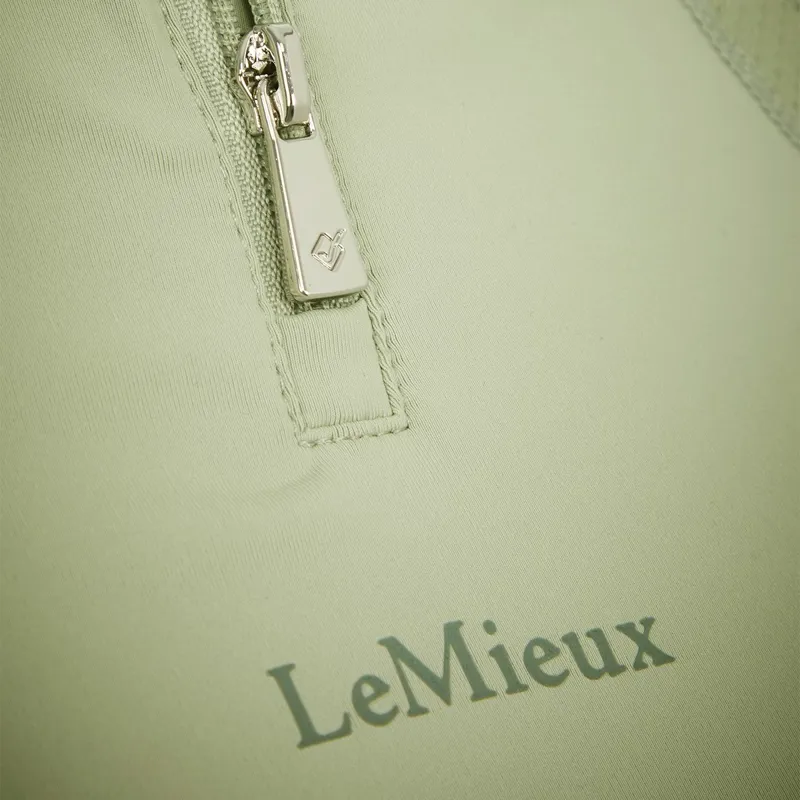 LeMieux Mia Mesh Ladies Short Sleeve Base Layer - Fern-8