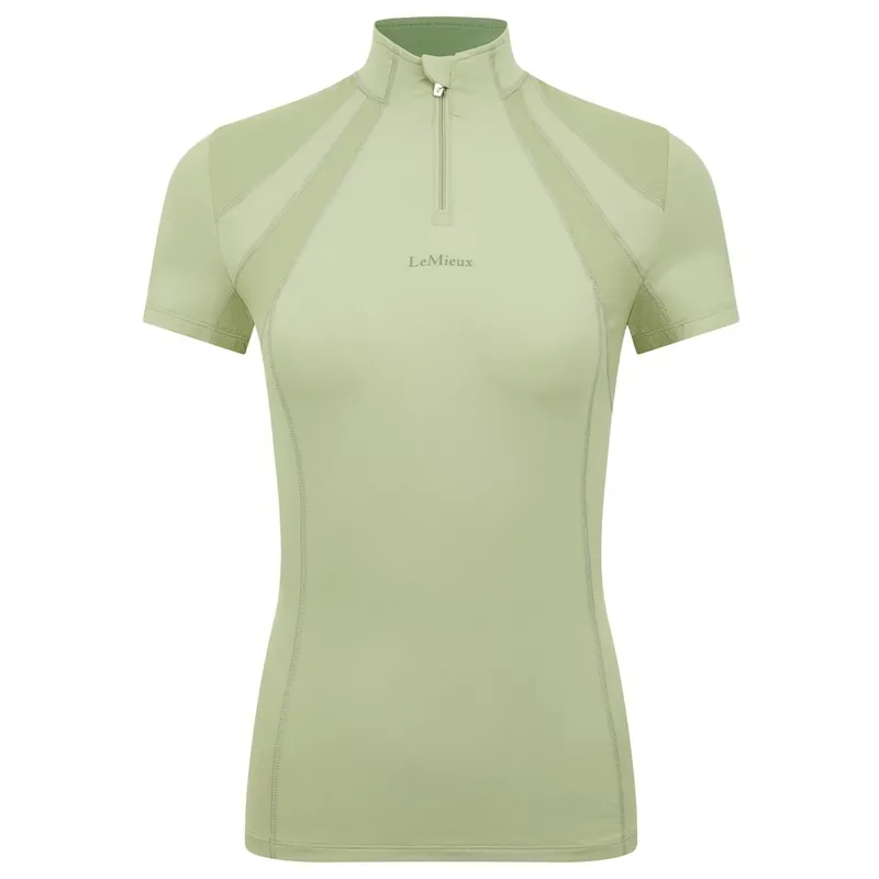 LeMieux Mia Mesh Ladies Short Sleeve Base Layer - Fern
