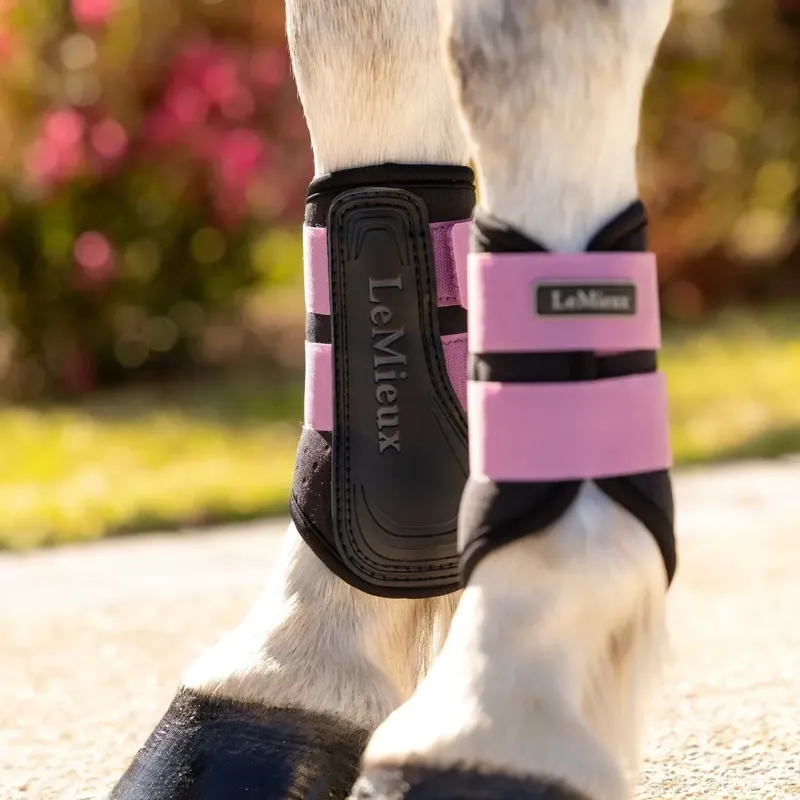LeMieux Mini Air-Tek Grafter Splint Boots - Mallow-2