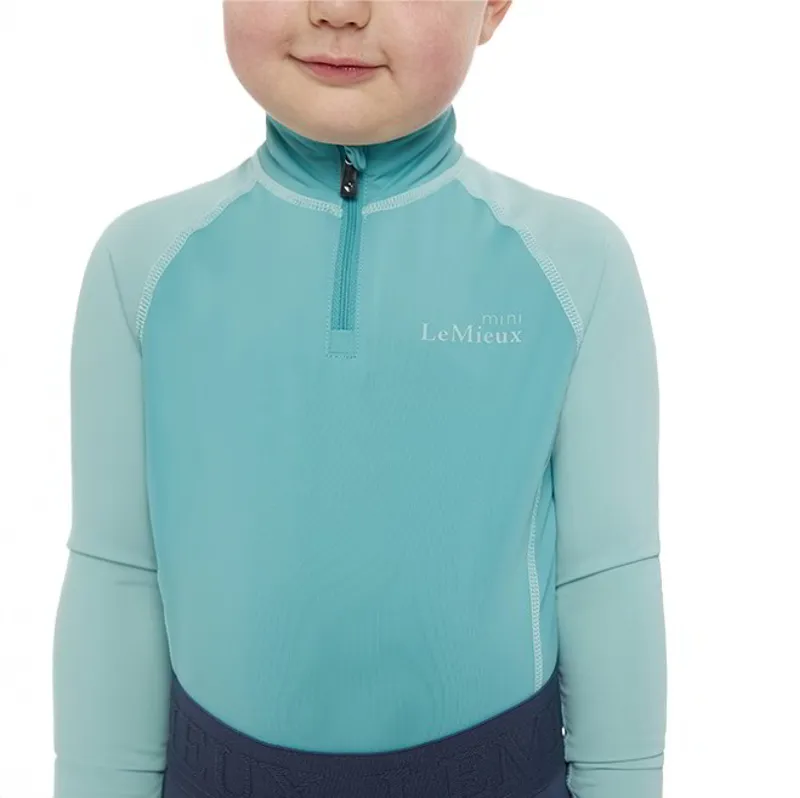 LeMieux Mini Junior Base Layer - Lagoon-2
