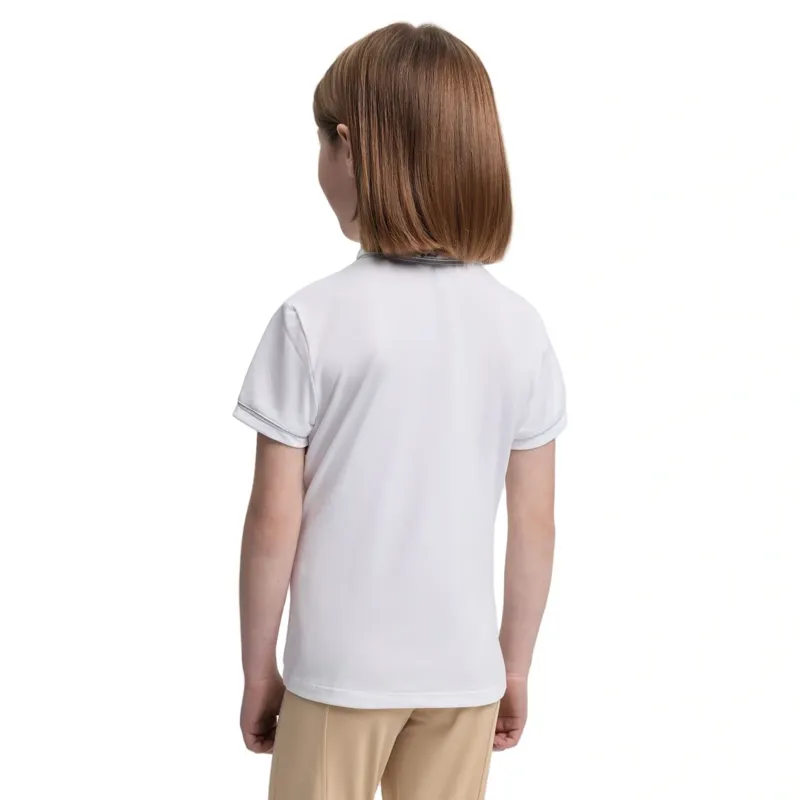 LeMieux Mini Bella Show Shirt - White-4