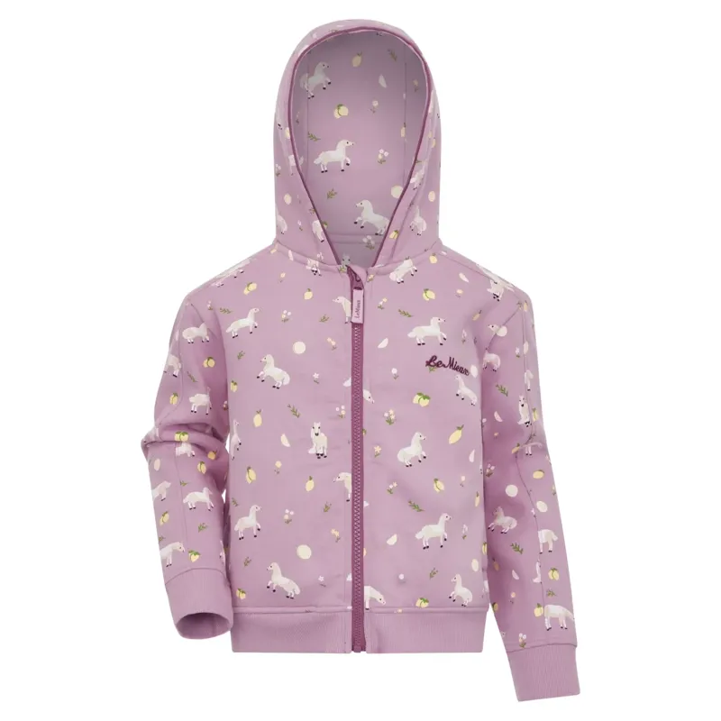 LeMieux Mini Charlie Zip Up Junior Hoodie - Fondant-1