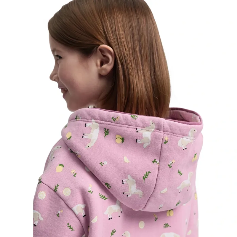 LeMieux Mini Charlie Zip Up Junior Hoodie - Fondant-2