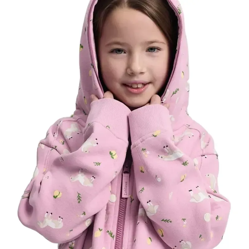 LeMieux Mini Charlie Zip Up Junior Hoodie - Fondant-7