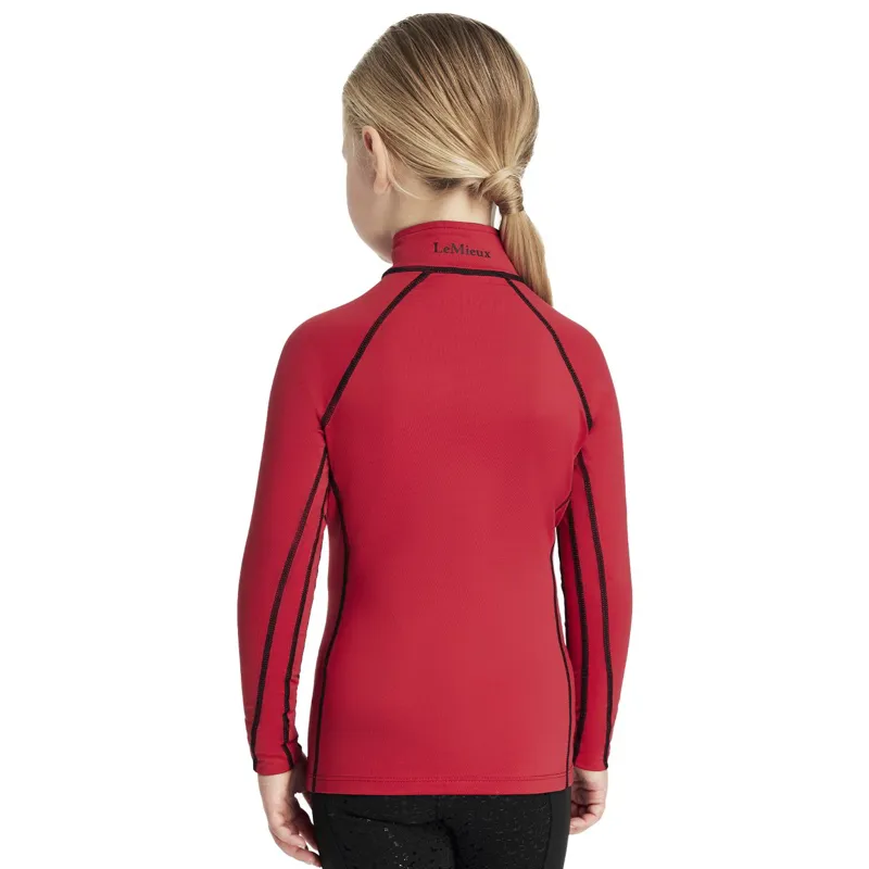 LeMieux Mini Classique Junior Base Layer - Chilli-3