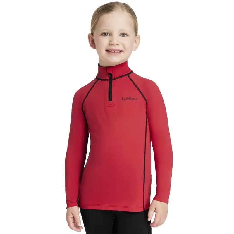 LeMieux Mini Classique Junior Base Layer - Chilli