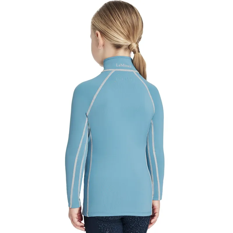 LeMieux Mini Classique Junior Base Layer - Ice Blue-1