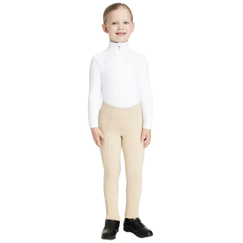LeMieux Mini Classique Junior Base Layer - White-3