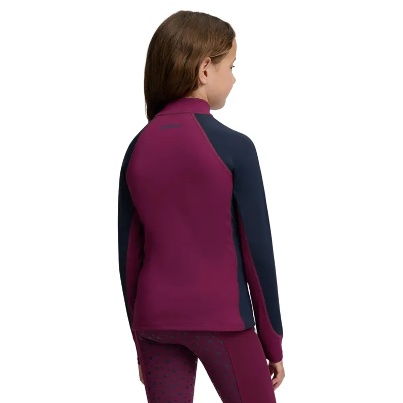 LeMieux Mini Classique Junior Base Layer - Blackberry-3