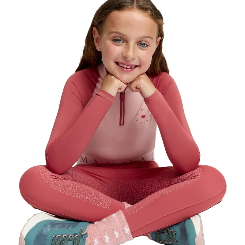 LeMieux Mini Classique Junior Base Layer - Petal-7