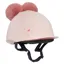 LeMieux Mini Double Pom Helmet Cover - Petal
