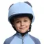LeMieux Mini Double Pom Helmet Cover - Powder Blue