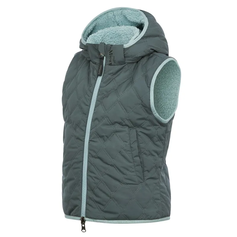 LeMieux Mini Elsie Reversible Vest - Petrol-4