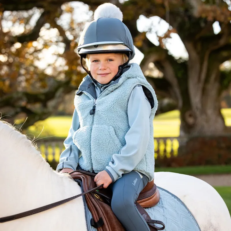 LeMieux Mini Elsie Reversible Vest - Petrol-7
