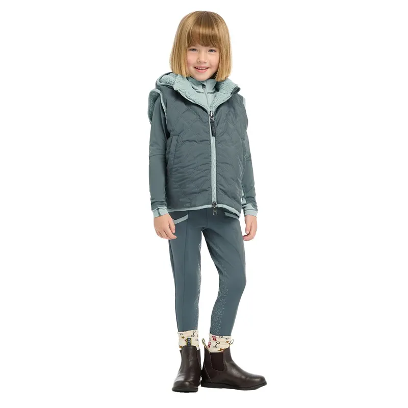 LeMieux Mini Elsie Reversible Vest - Petrol-10