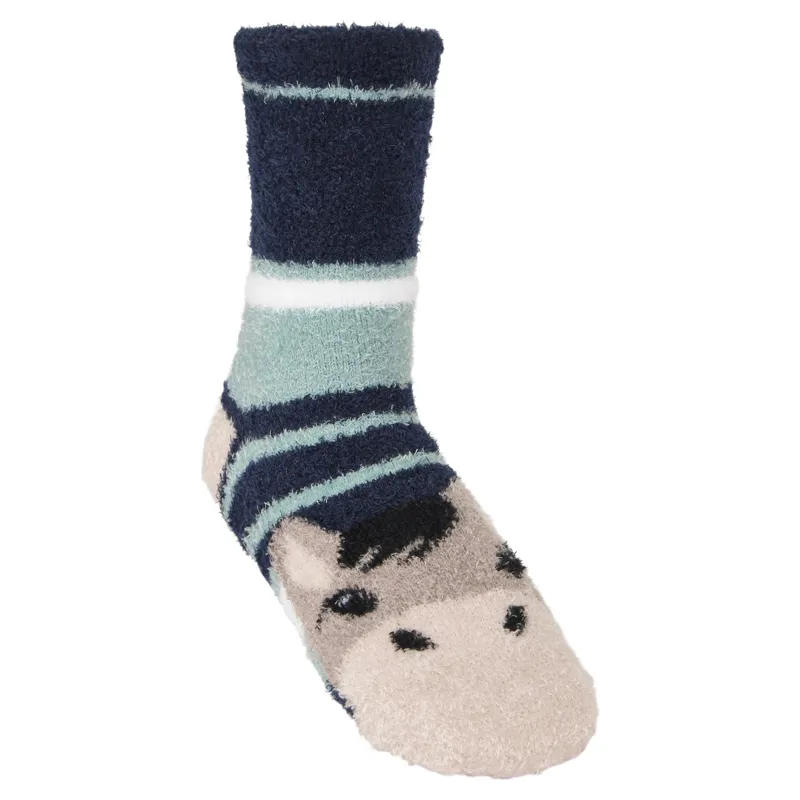 LeMieux Mini Fluffy Character Junior Socks - Oakie