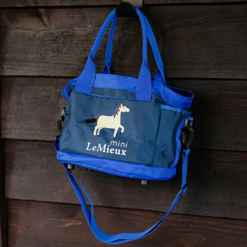 LeMieux Mini Young Rider Grooming Set - Benetton Blue-1