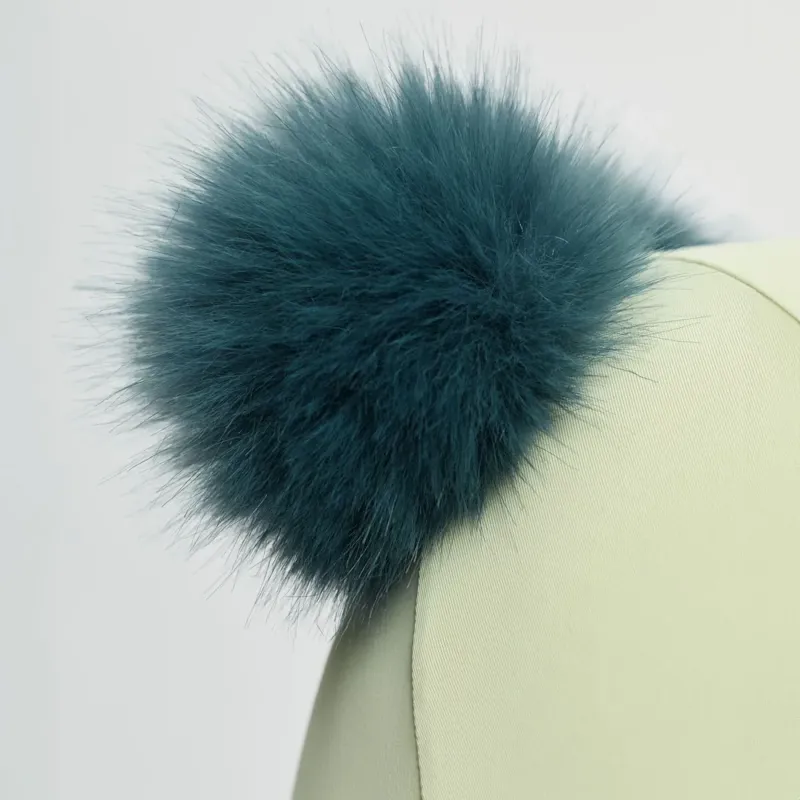 LeMieux Mini Double Pom Helmet Cover - Macaron-4