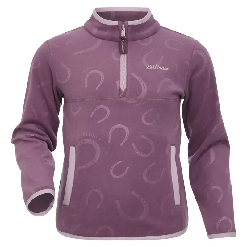 LeMieux Mini Maggie Junior Fleece Pullover - Mallow-1