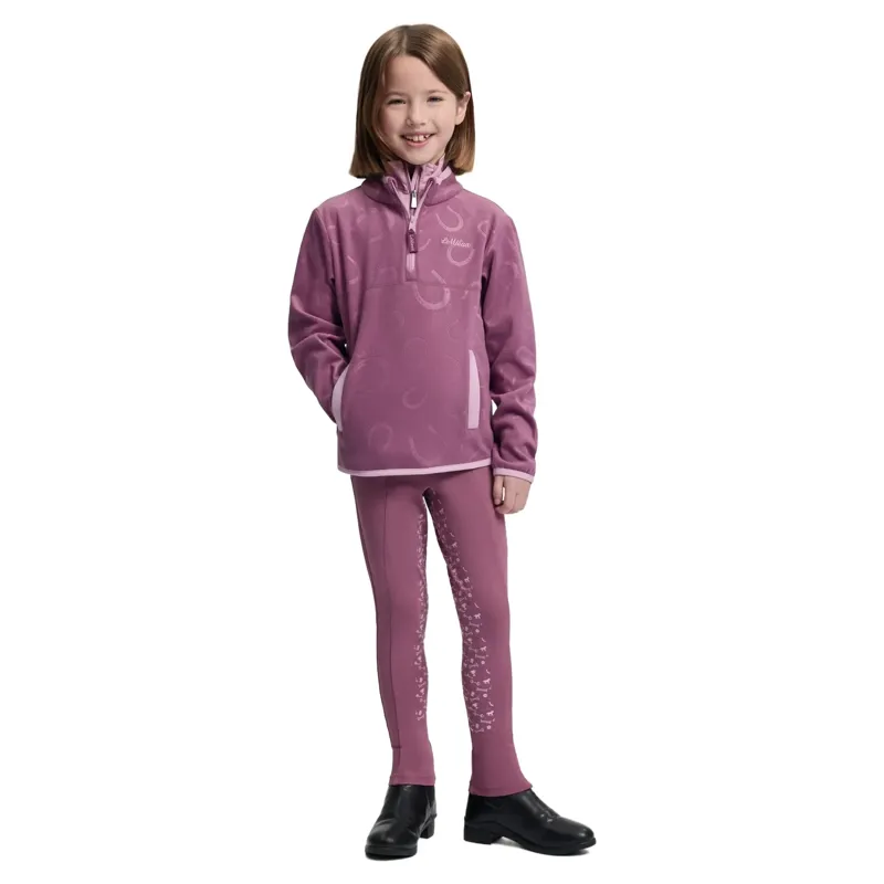 LeMieux Mini Maggie Junior Fleece Pullover - Mallow-2