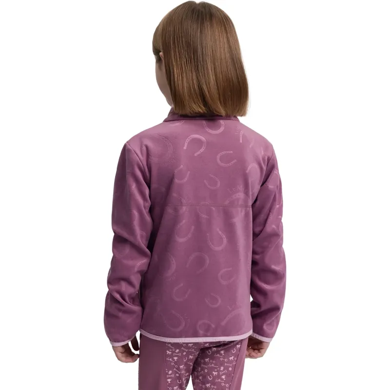 LeMieux Mini Maggie Junior Fleece Pullover - Mallow-3
