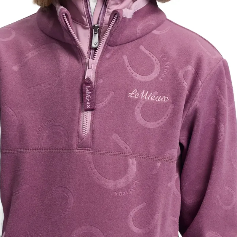 LeMieux Mini Maggie Junior Fleece Pullover - Mallow-4
