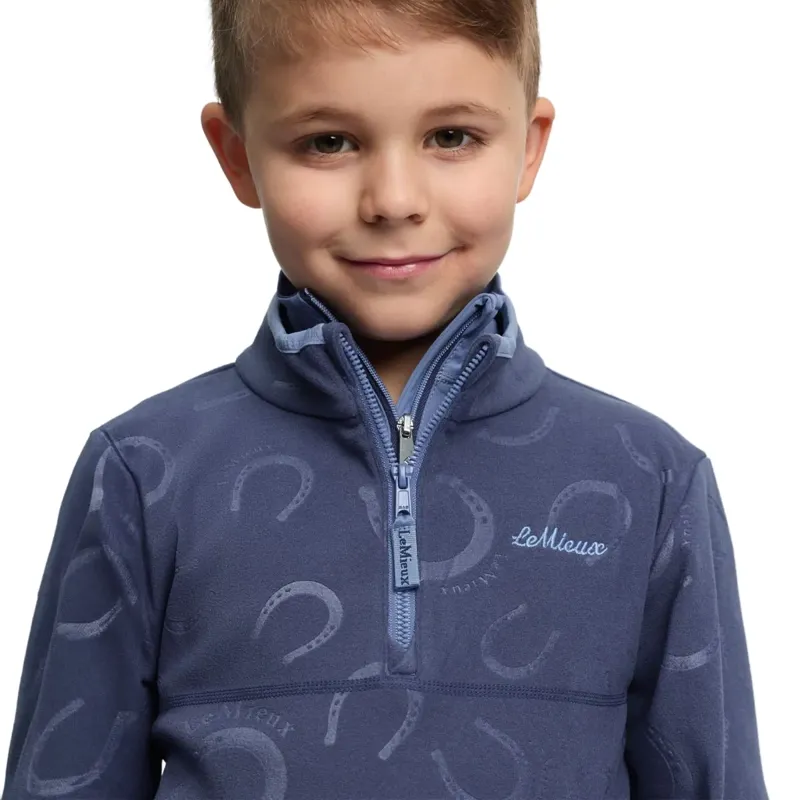 LeMieux Mini Maggie Junior Fleece Pullover - Shadow-3