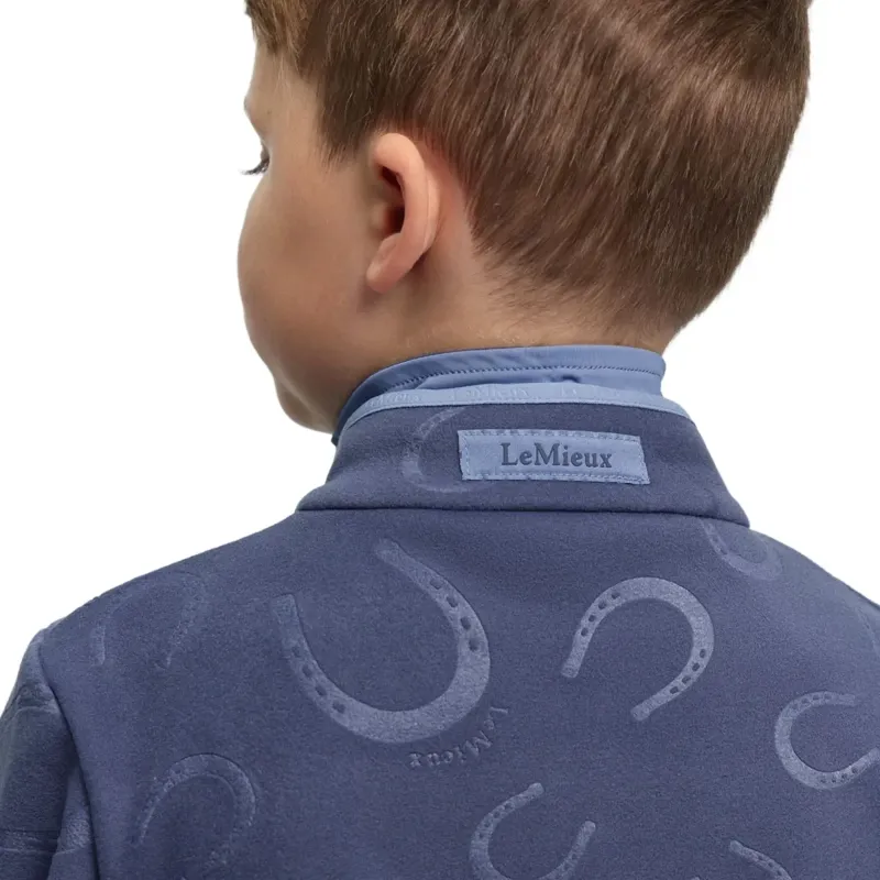 LeMieux Mini Maggie Junior Fleece Pullover - Shadow-4
