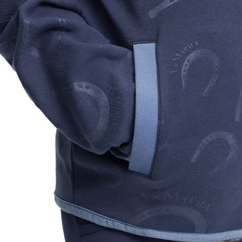 LeMieux Mini Maggie Junior Fleece Pullover - Shadow-5