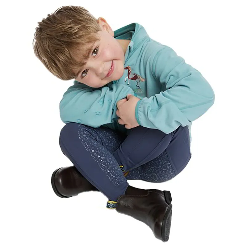LeMieux Mini Mari Full Zip Junior Sweatshirt - Aqua-5