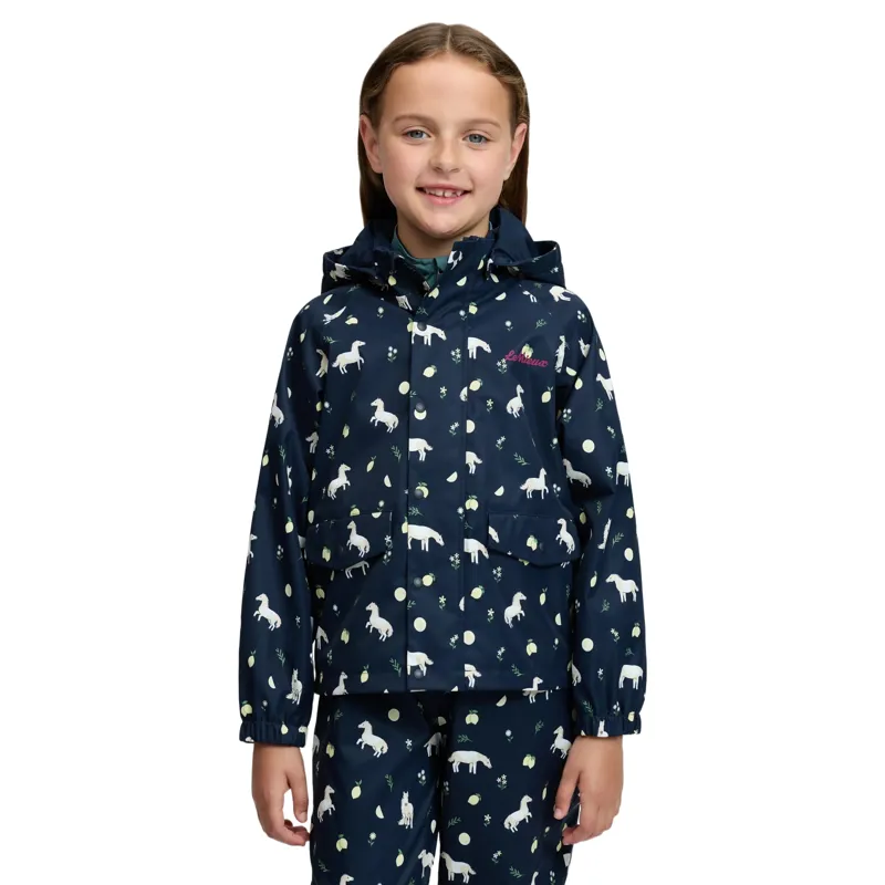 LeMieux Mini Pippin Junior Splash Waterproof Jacket - Navy