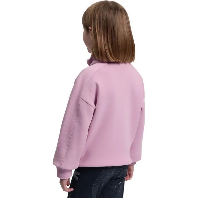 LeMieux Mini Quinn Junior Quarter Zip Pullover - Fondant-4