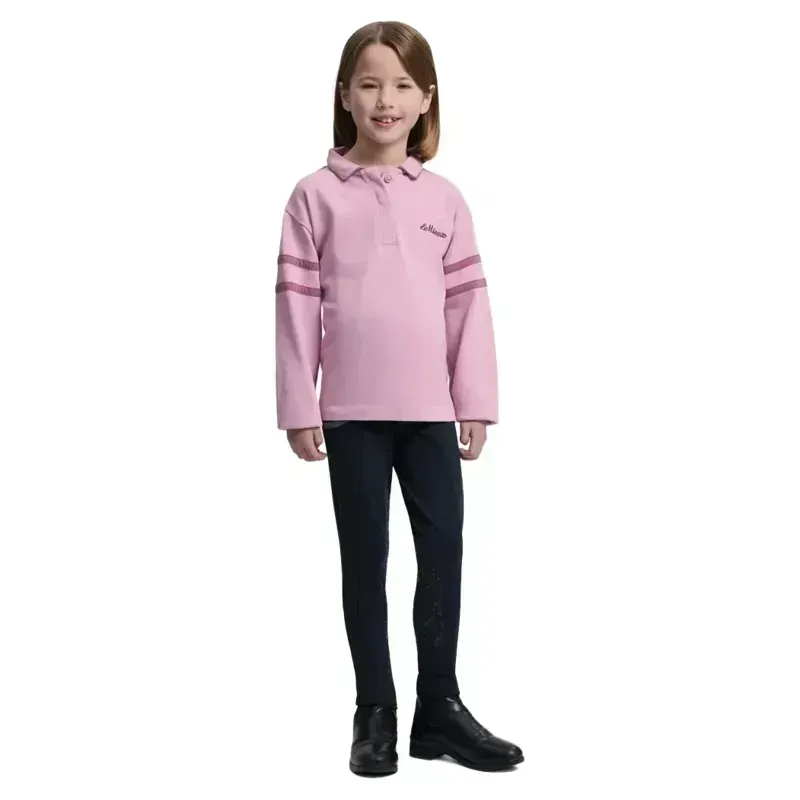 LeMieux Mini Robbie Junior Rugby Shirt - Mallow-3