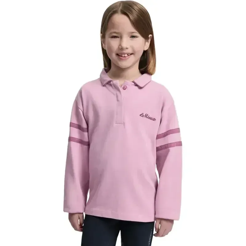 LeMieux Mini Robbie Junior Rugby Shirt - Mallow-1