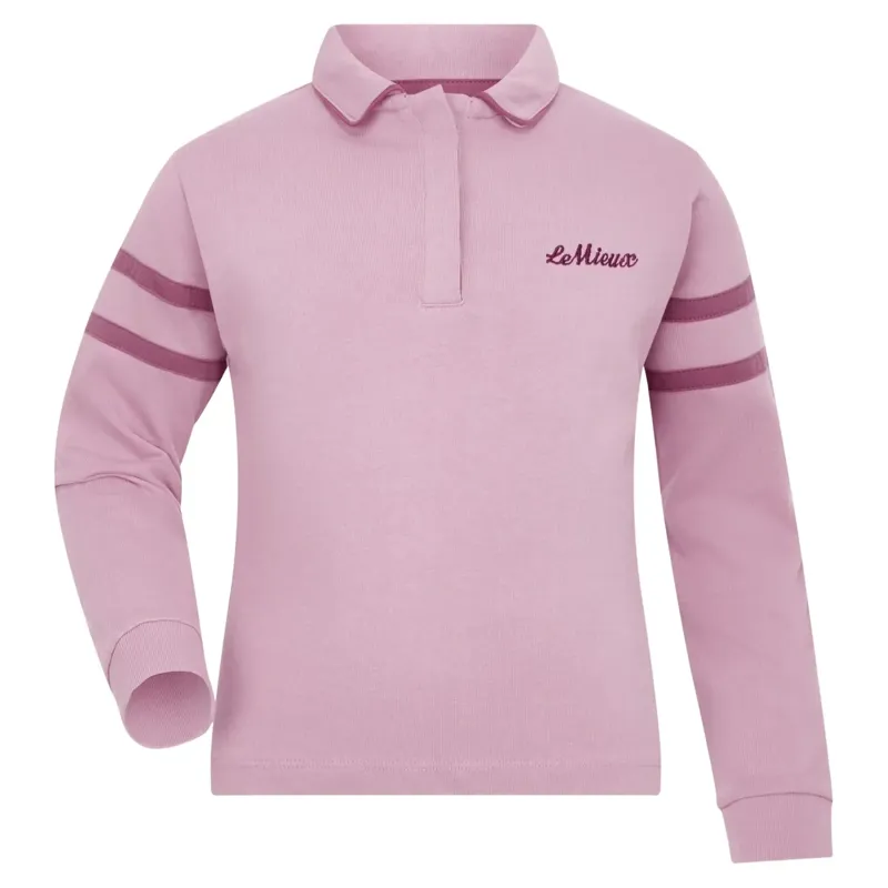 LeMieux Mini Robbie Junior Rugby Shirt - Mallow-7