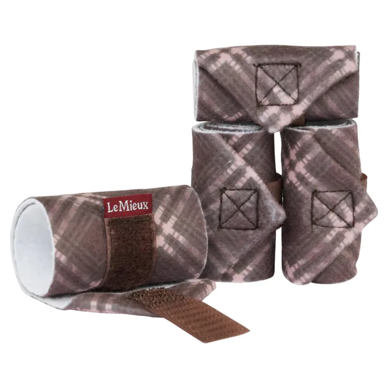 LeMieux Mini Toy Pony Polo Wraps - Heritage Cocoa