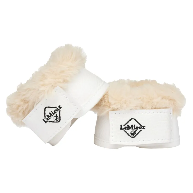 LeMieux Mini Toy Pony Dressage Bell Boots - White