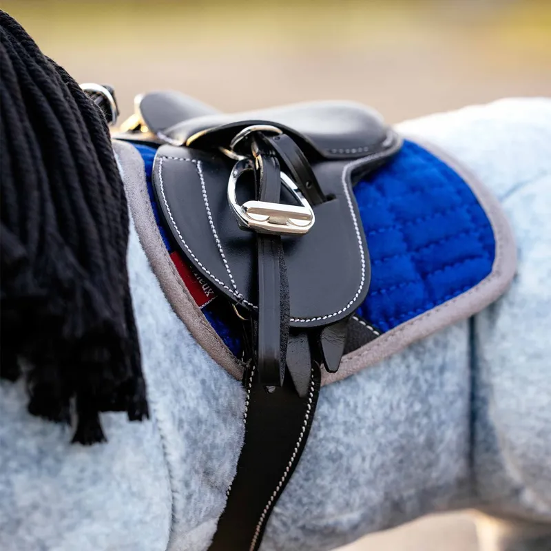 LeMieux Mini Toy Pony Saddle Pad - Benetton Blue-1