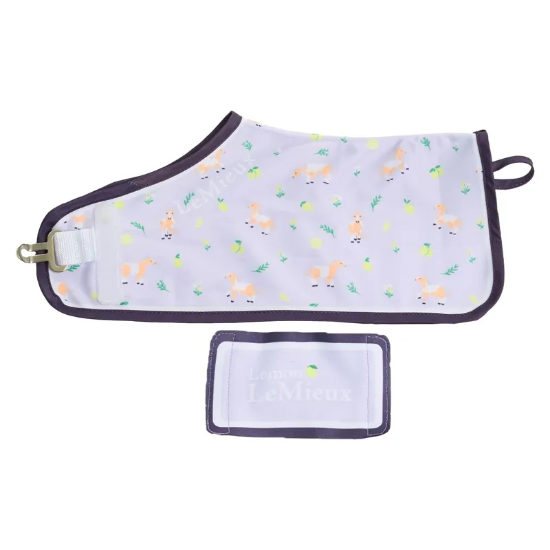 LeMieux Mini Toy Pony Show Blanket - Lilac/Lemon