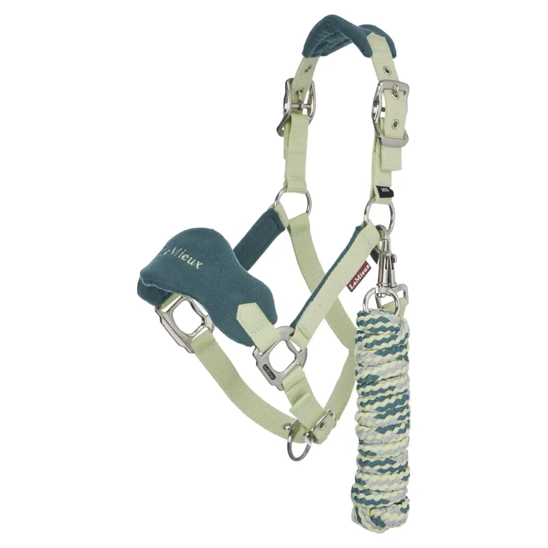 LeMieux Mini Vogue Halter and Lead Rope-Macaron