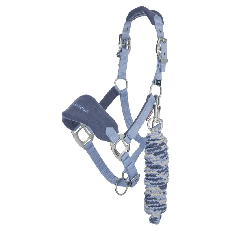LeMieux Mini Vogue Halter and Lead Rope - Powder Blue